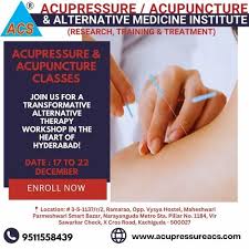   ADVANCED DIPLOMA IN ACUPUNCTURE & ACUPRESSURE